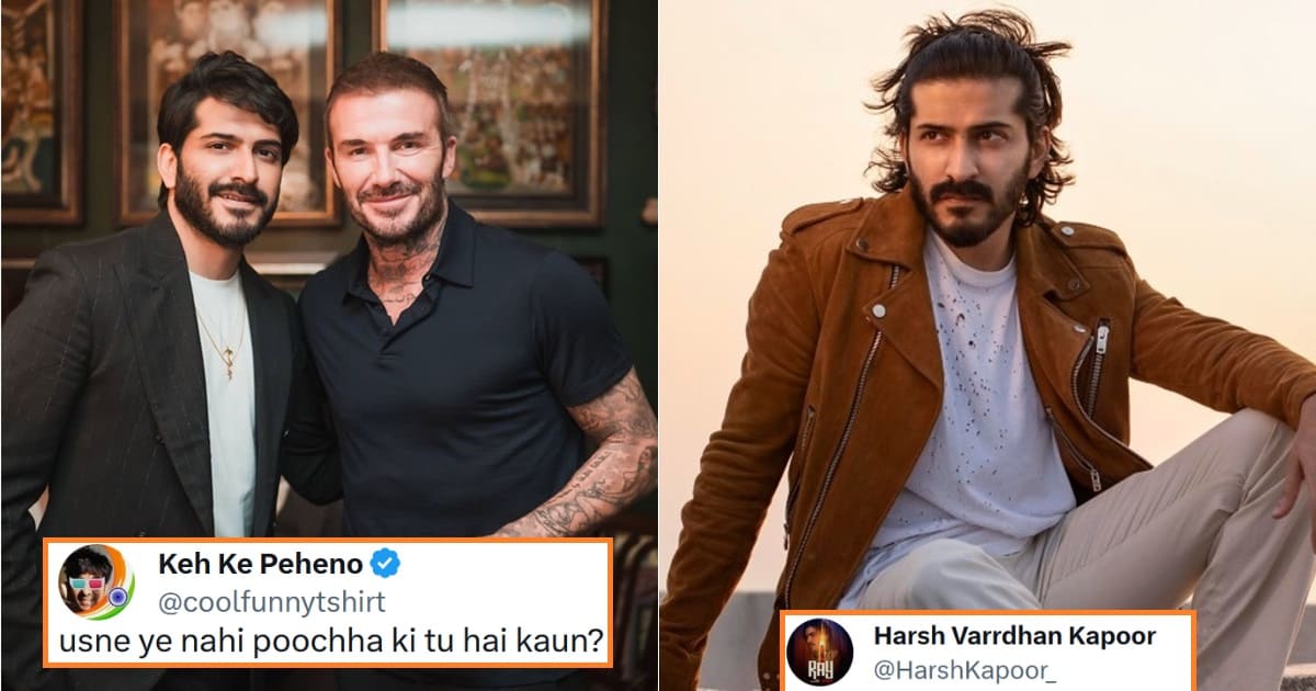 Harsh Varrdhan Kapoor reply troll David Beckham