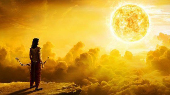 Karna from Mahabharata started worshiping Surya