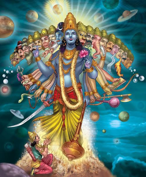 Lord Vishnu defeat
