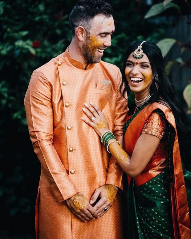 Maxwell and Vini Raman marriage