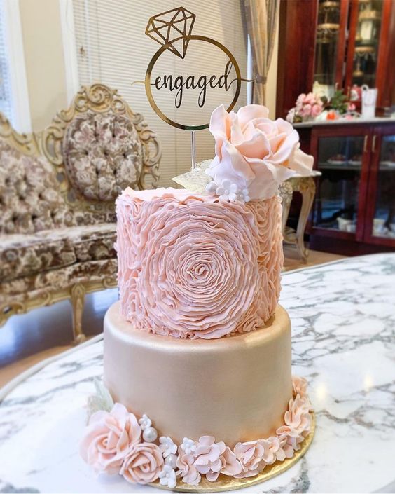 best engagement party cakes