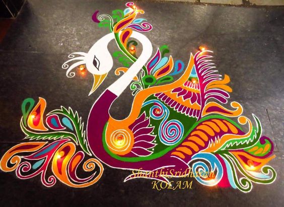 big rangoli designs