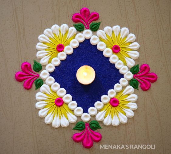 color rangoli