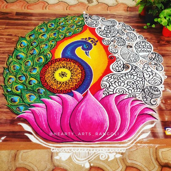 detailed rangoli designs