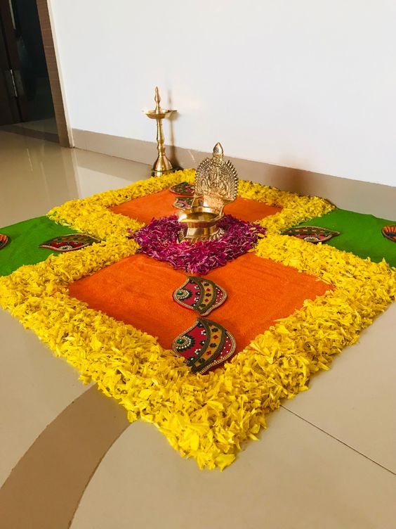 diwali rangoli latest