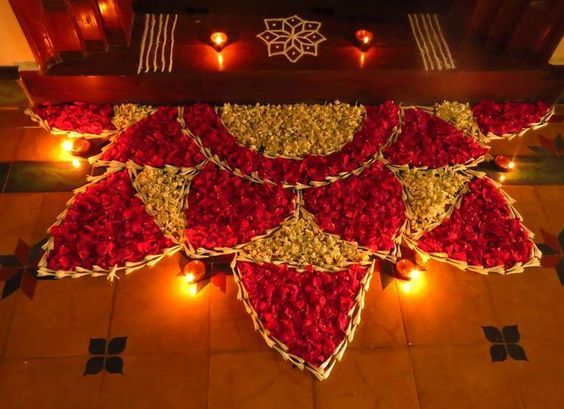 doorstep rangoli design