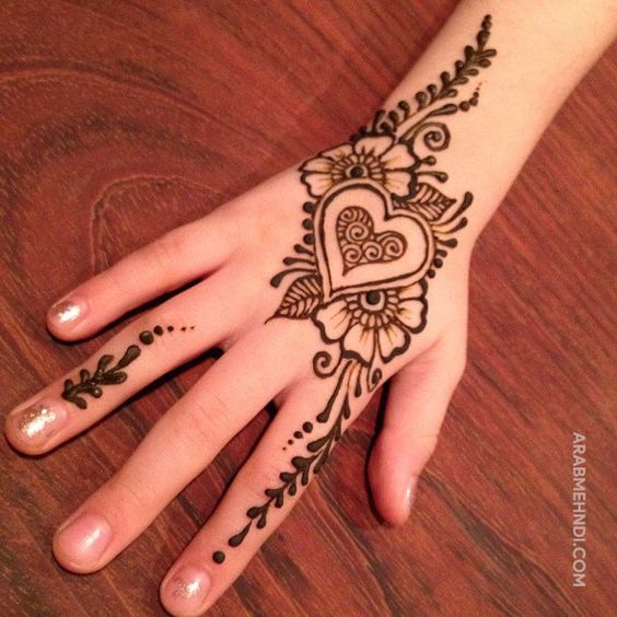 easy mehndi ideas