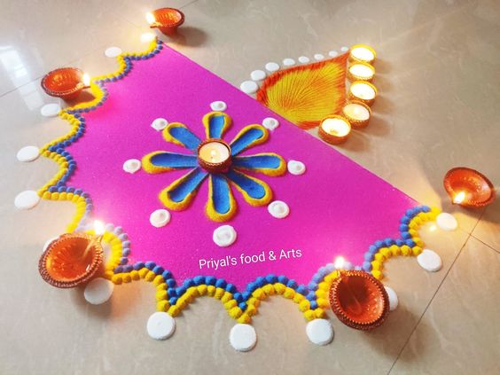 easy rangoli designs