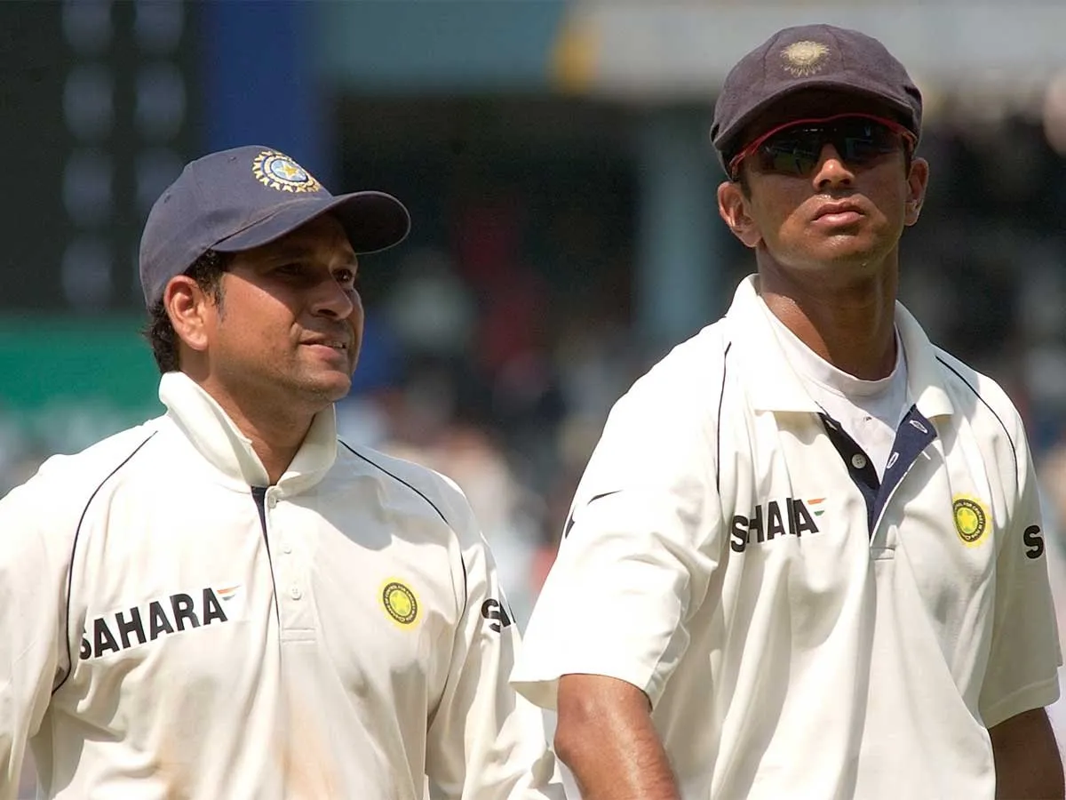 rahul dravid sachin tendulkar