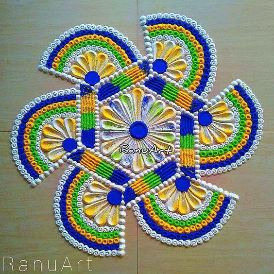 rangoli easy