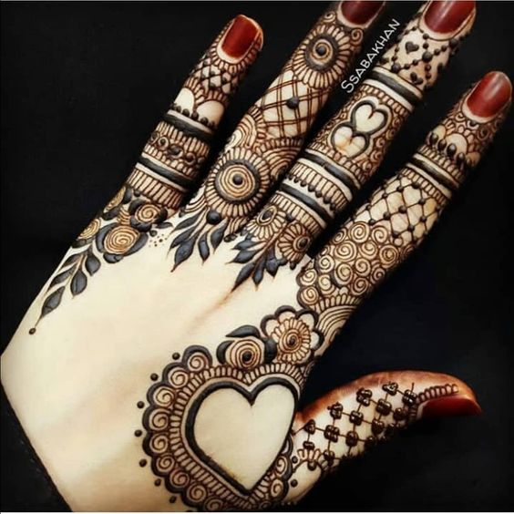 simple mehndi design