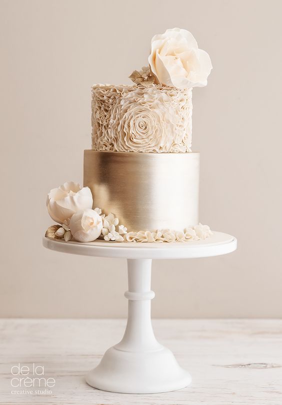 two tier cake