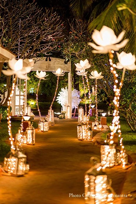 wedding lights decor