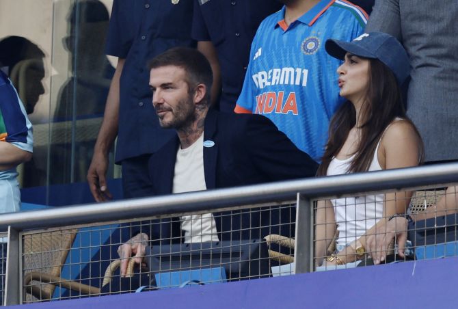David Beckham in india