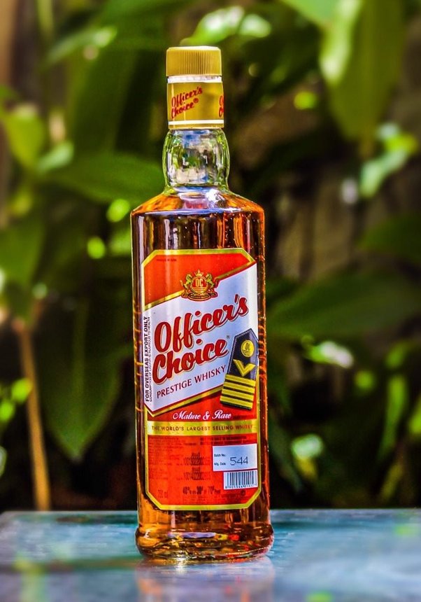 Officer's Choice whiskey brands in india