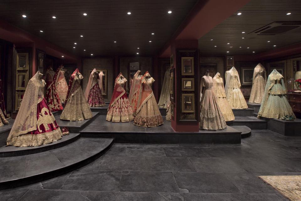 Sabyasachi stores - top clothing brands in India for ladies