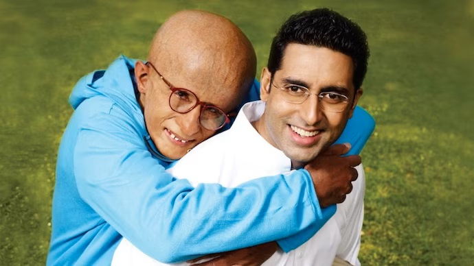 abhishek bachchan in Paa