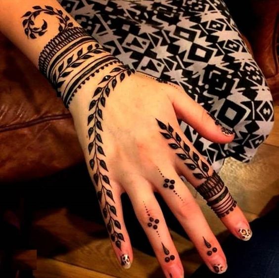 75 Latest Bracelet Style Mehndi Designs For 2020