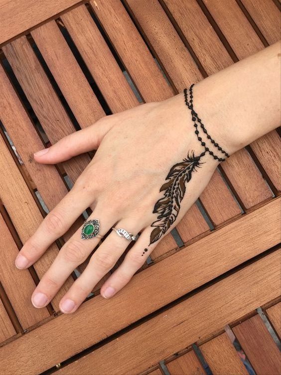 Henna Wrist Bracelet 2024 | towncentervb.com