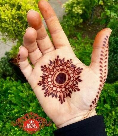 floral mehndi designs