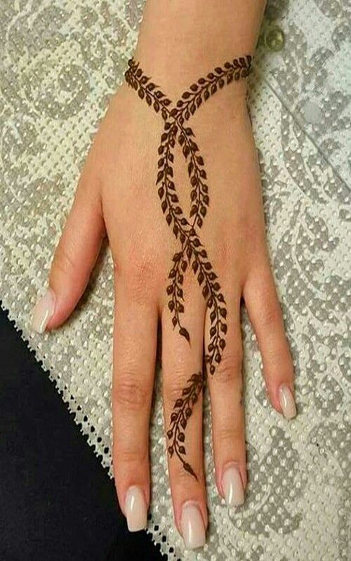 henna tattoo easy