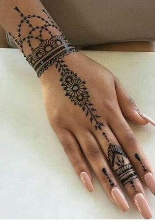 ring mehndi design ideas