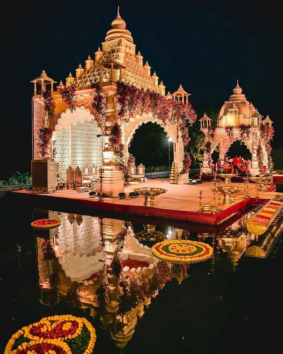 royal wedding mandap decoration