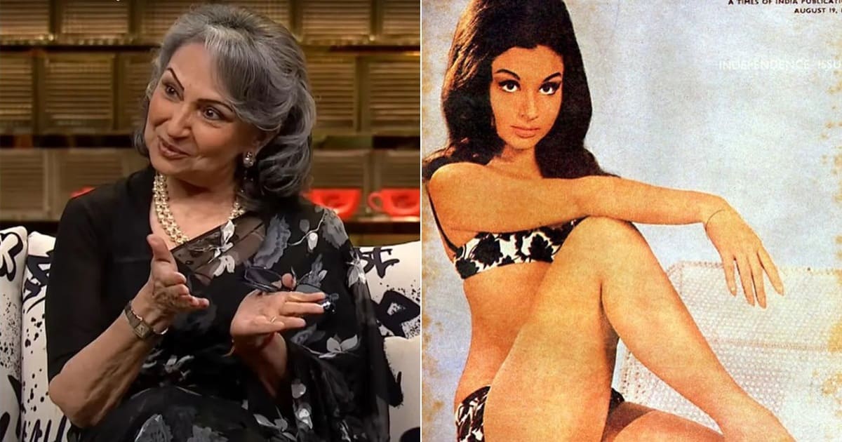 sharmila tagore bikini pickoffee with karan