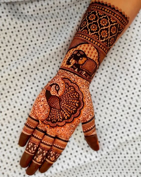 simple henna design