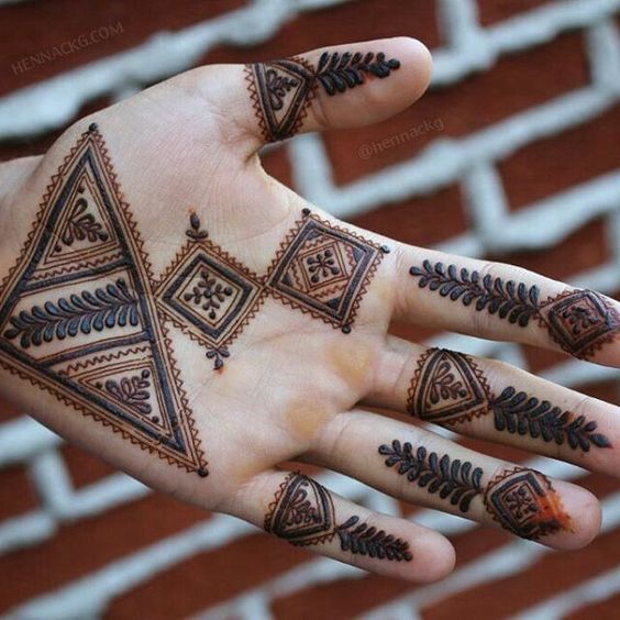 trendy men mehndi design ideas