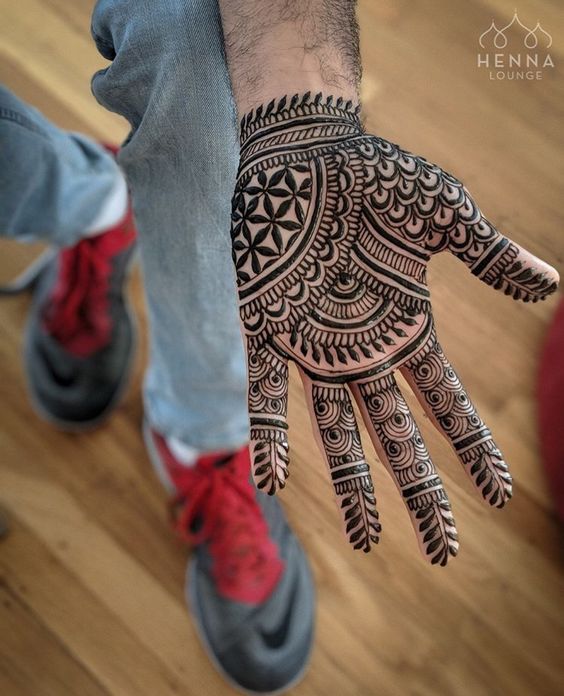 unique henna for men