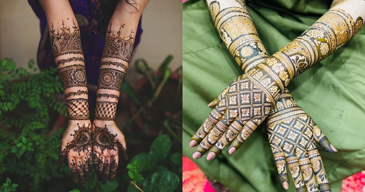 Bangle Mehndi Design Ideas