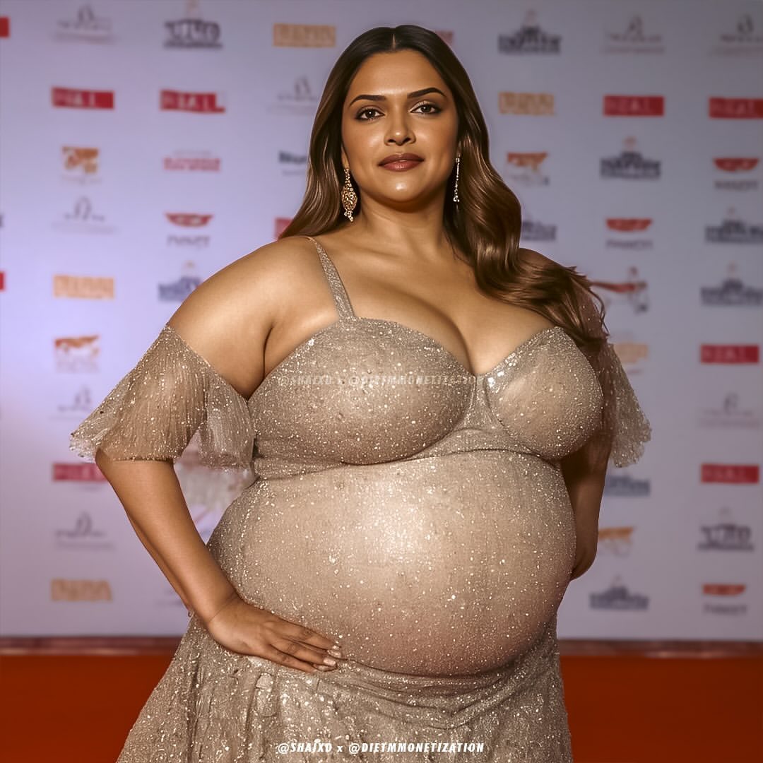 Deepika Padukone Obese actress AI Photo