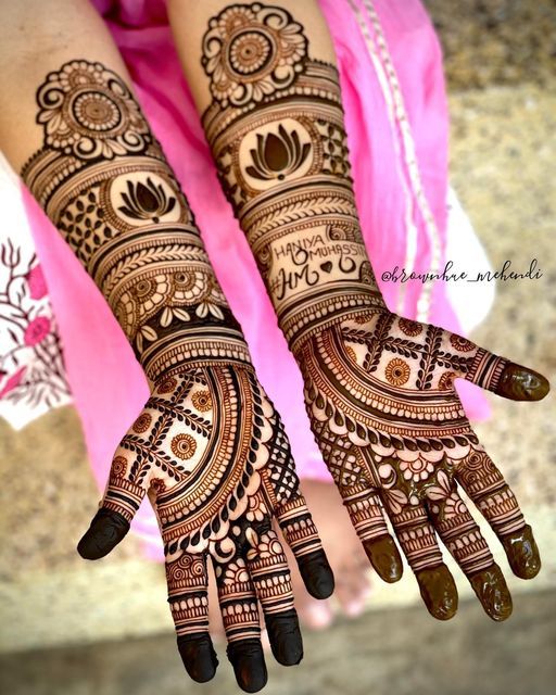 Easy traditional mehndi designs