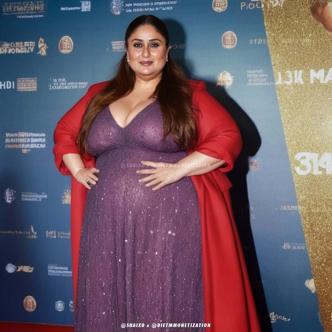 Kareena Kapoor Obese actress AI Photo