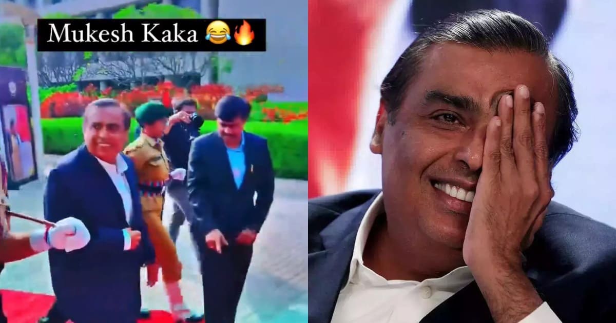 Man calls mukesh ambani kaka