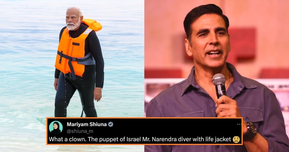 Modi Maldives Akshay kumar