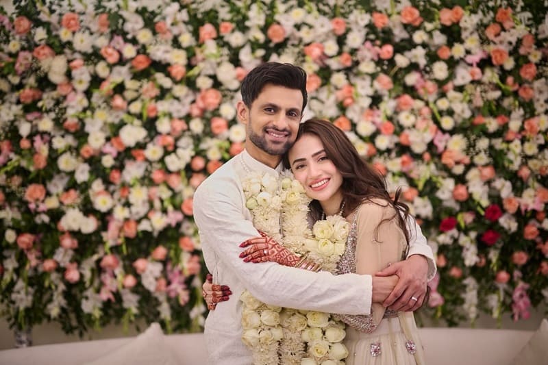 Shoaib Malik Sana Javed