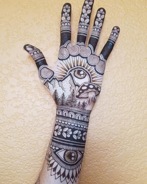 Wanderer henna designs