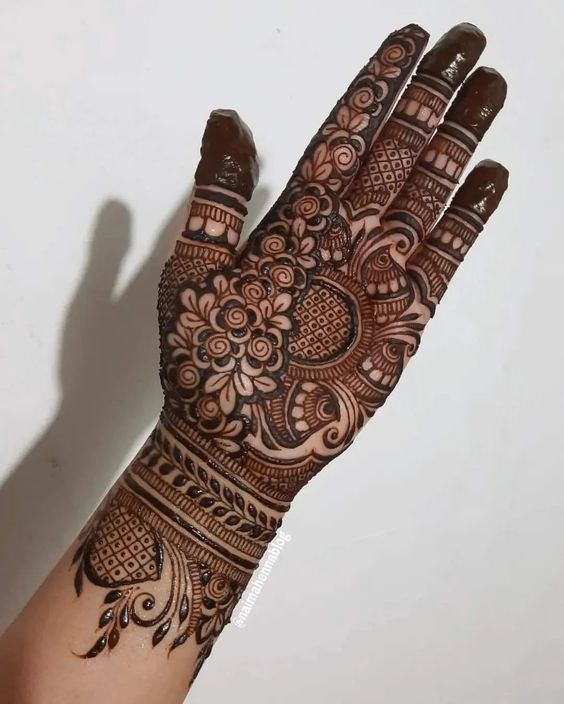 floral mehndi designs