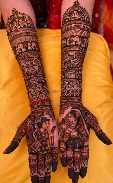 full hand wedding designs