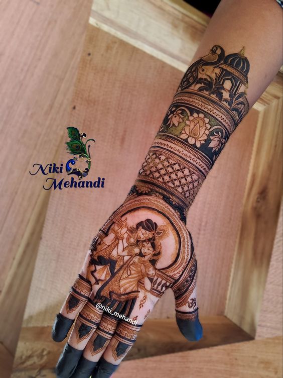 latest bridal mehndi design