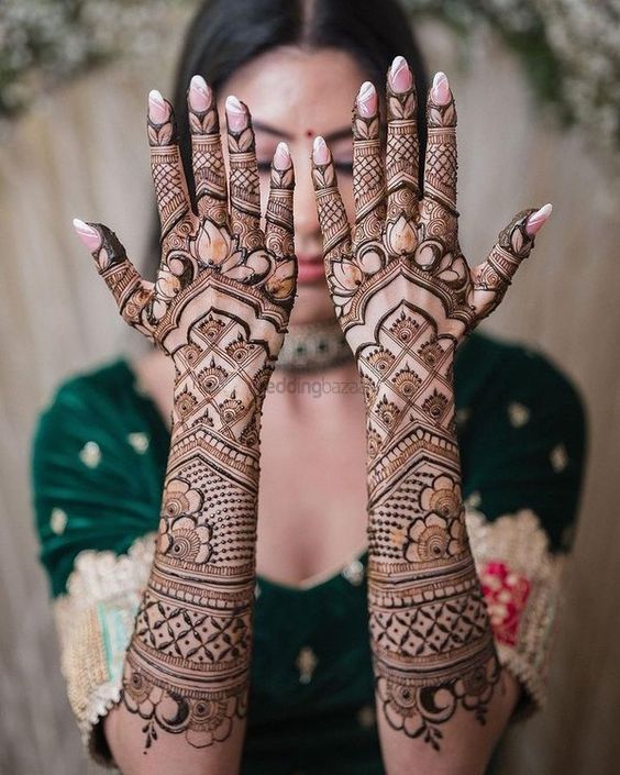 latest full hand mehndi design