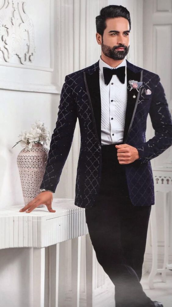 marriage reception dress for groom
