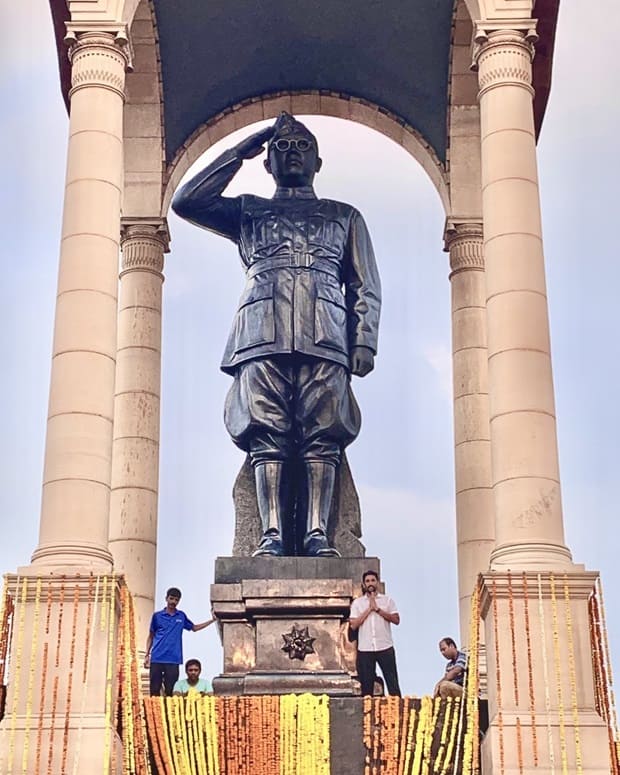 netaji Subhash Chandra Bose statue- India Gate