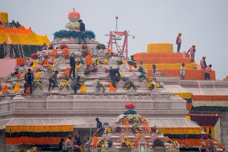 ram mandir latest photo