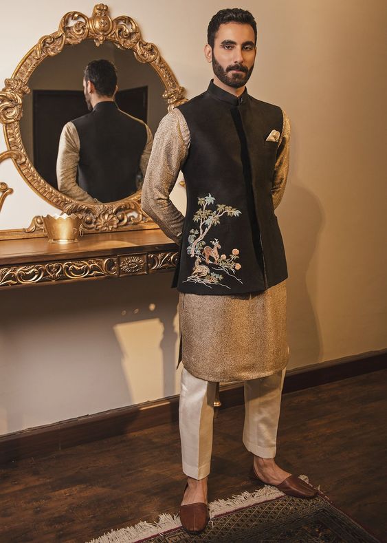 reception dress for groom