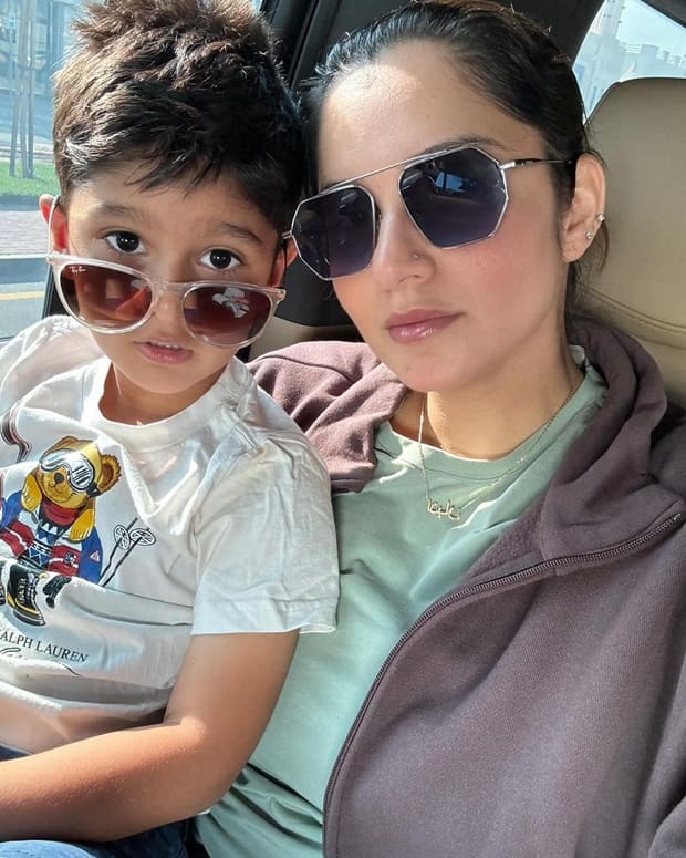sania mirza with her son