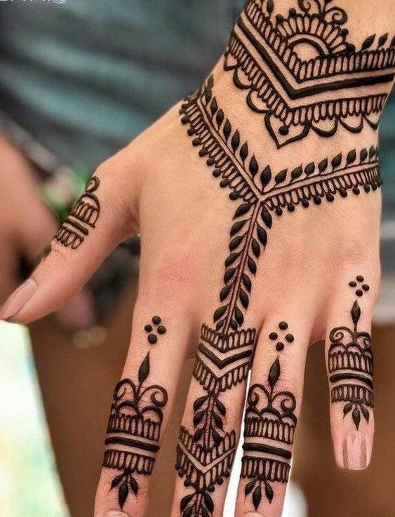 simple henna designs