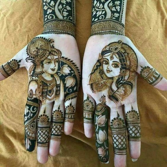 traditional mehndi ideas